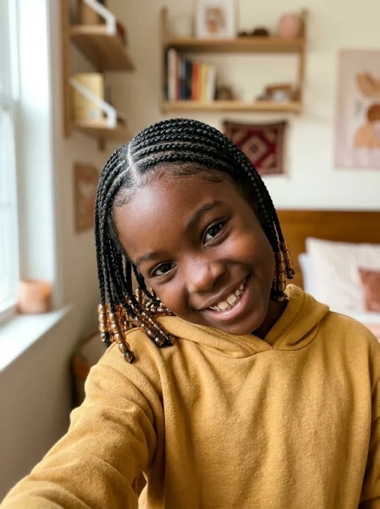 Beaded Cornrow Rows