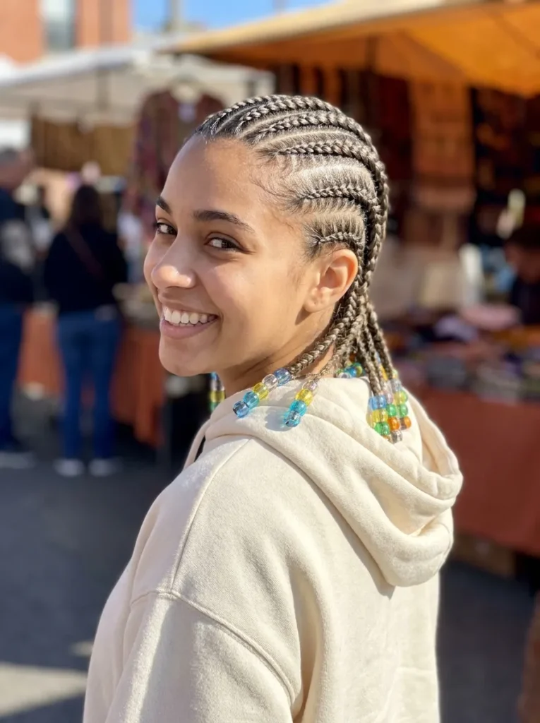 Beaded Cornrows