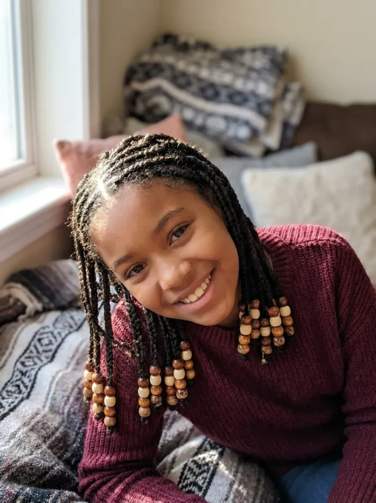 Beaded Fulani Braids