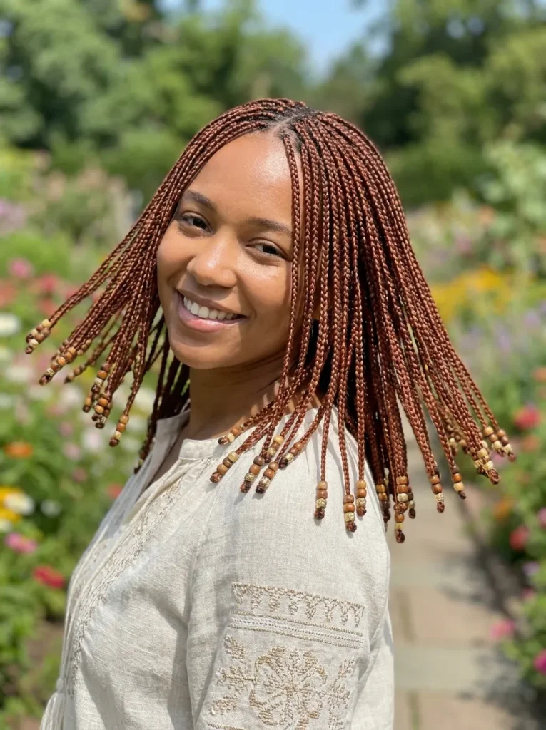 Beaded Micro Braids