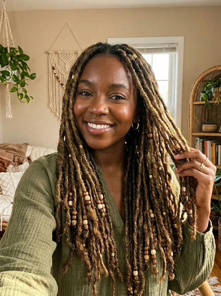 Beaded Sisterlocks