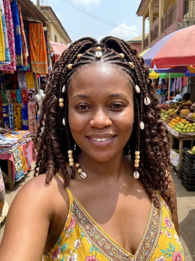 Beaded Tribal Braids