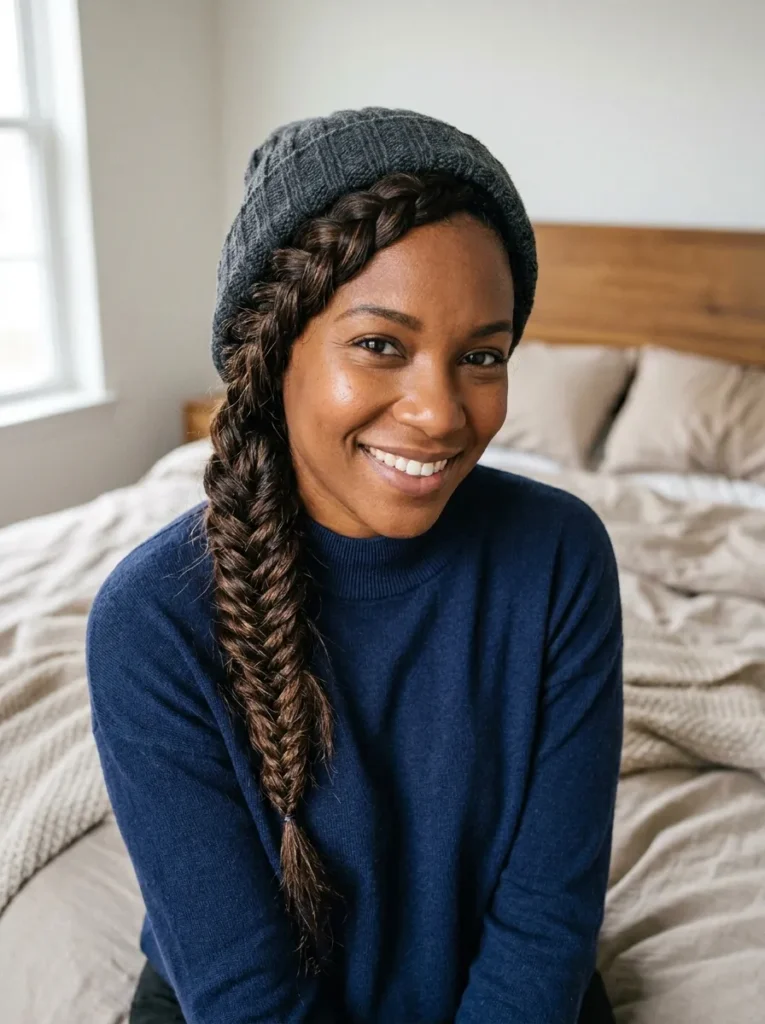 Beanie Dutch Braid