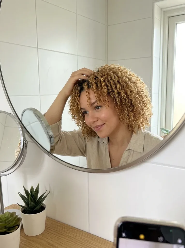 Blonde Tapered Coils
