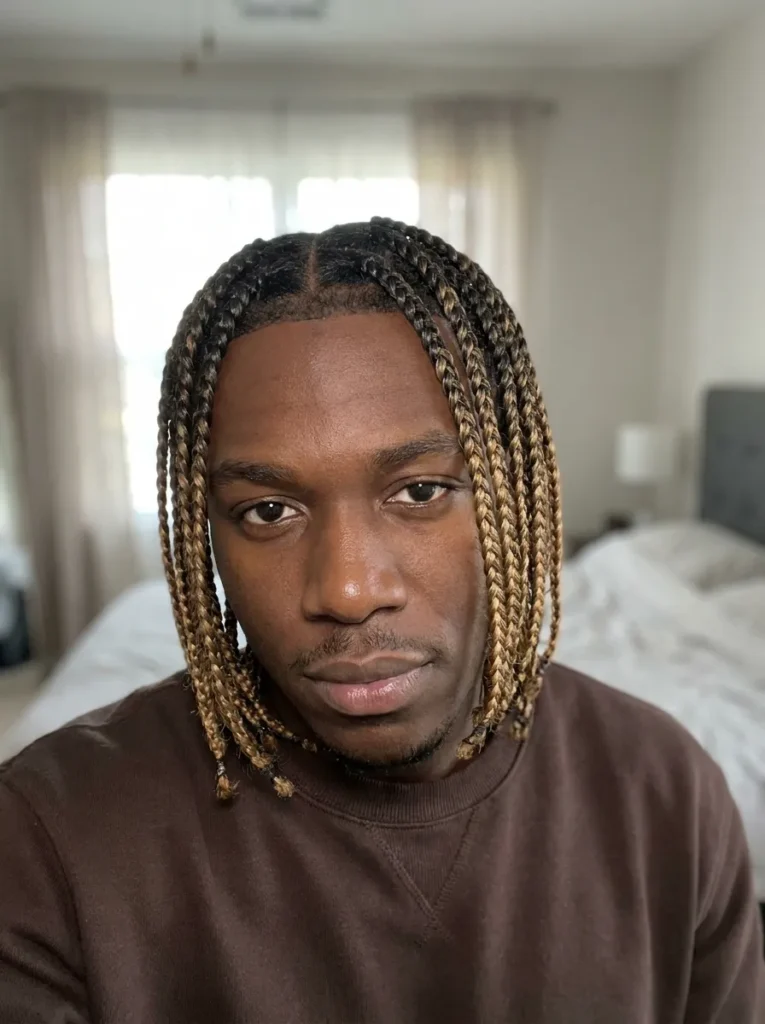 Blonde Tip Braids