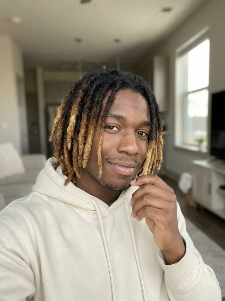 Blonde Tip Locs