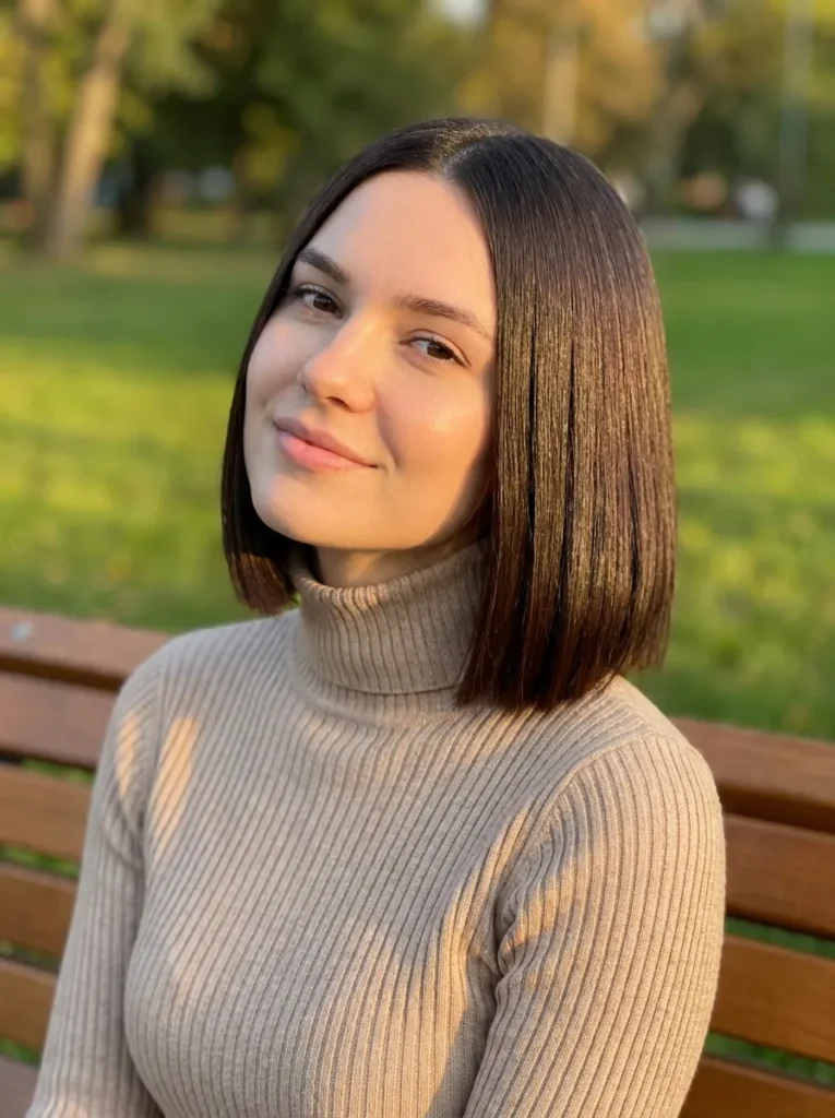 Blunt Bob Cut