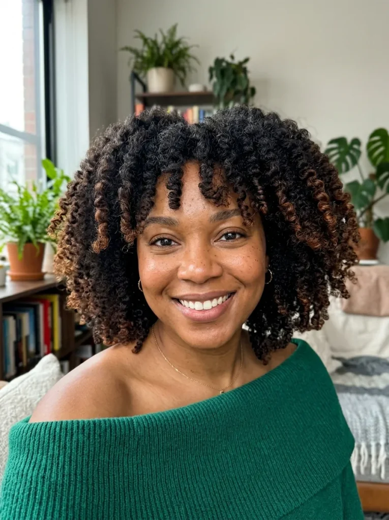 Bouncy Twist Out Fringe