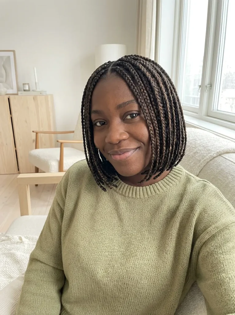 Braided Bob Cut