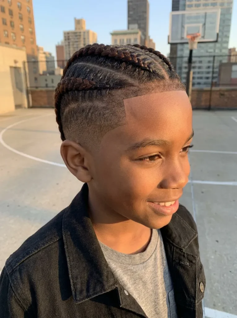 Braided Burst Fade