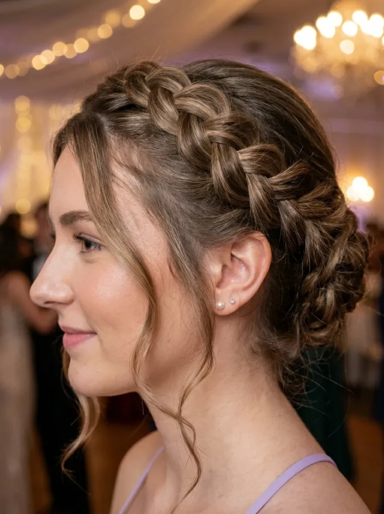 Braided Prom Crown