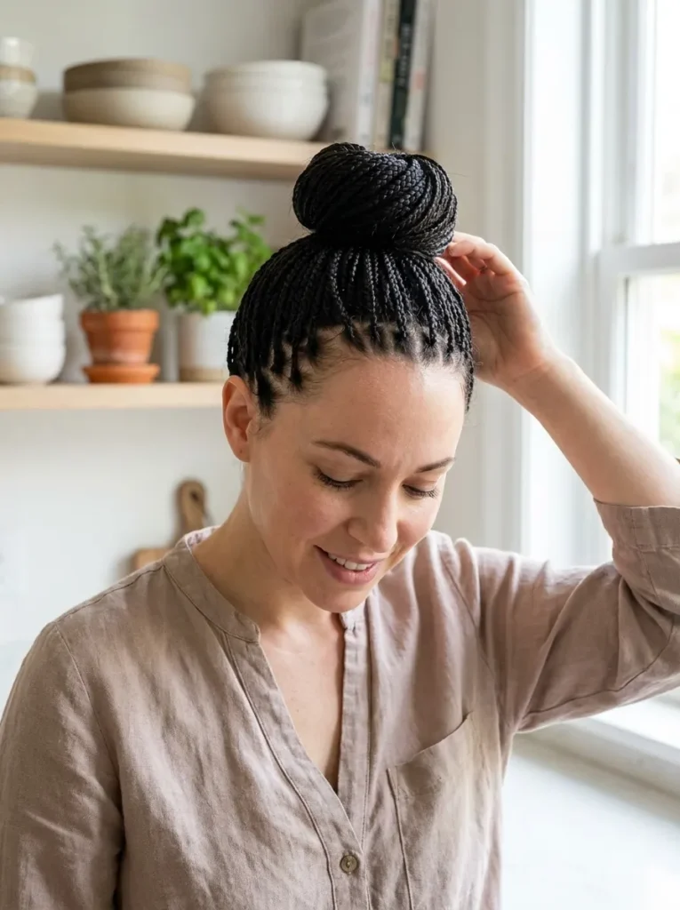 Braided Top Knot