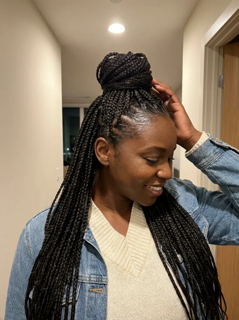 Braided Top Knot
