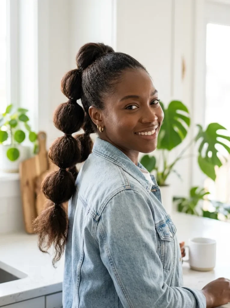Bubble Ponytail