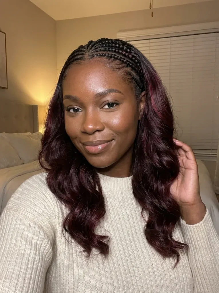 Burgundy Wave Blend