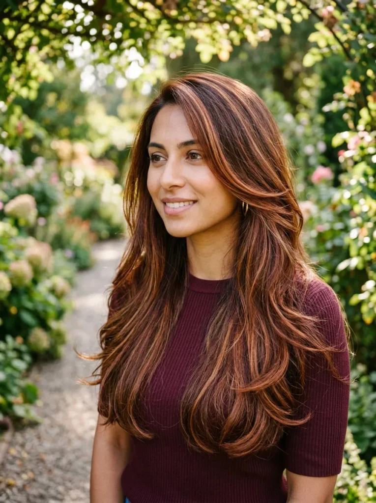 Burnt Sienna Balayage