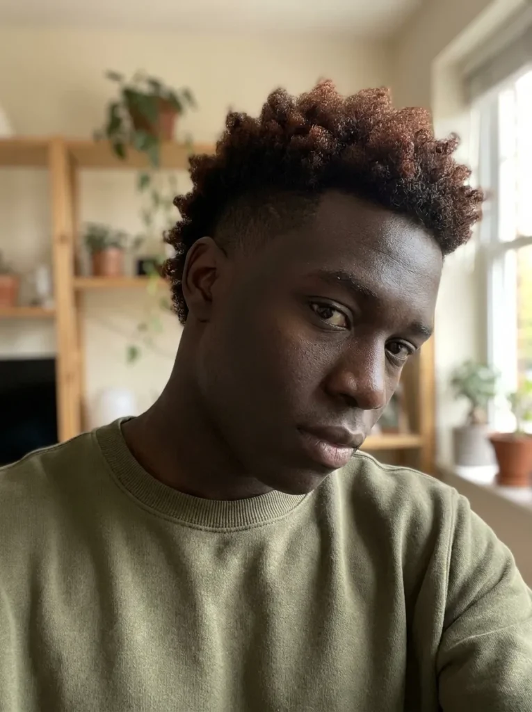 Burst Fade Mohawk
