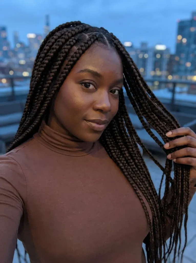 Butt Length Braids