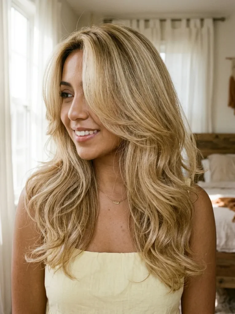 Buttercream Blonde Layers