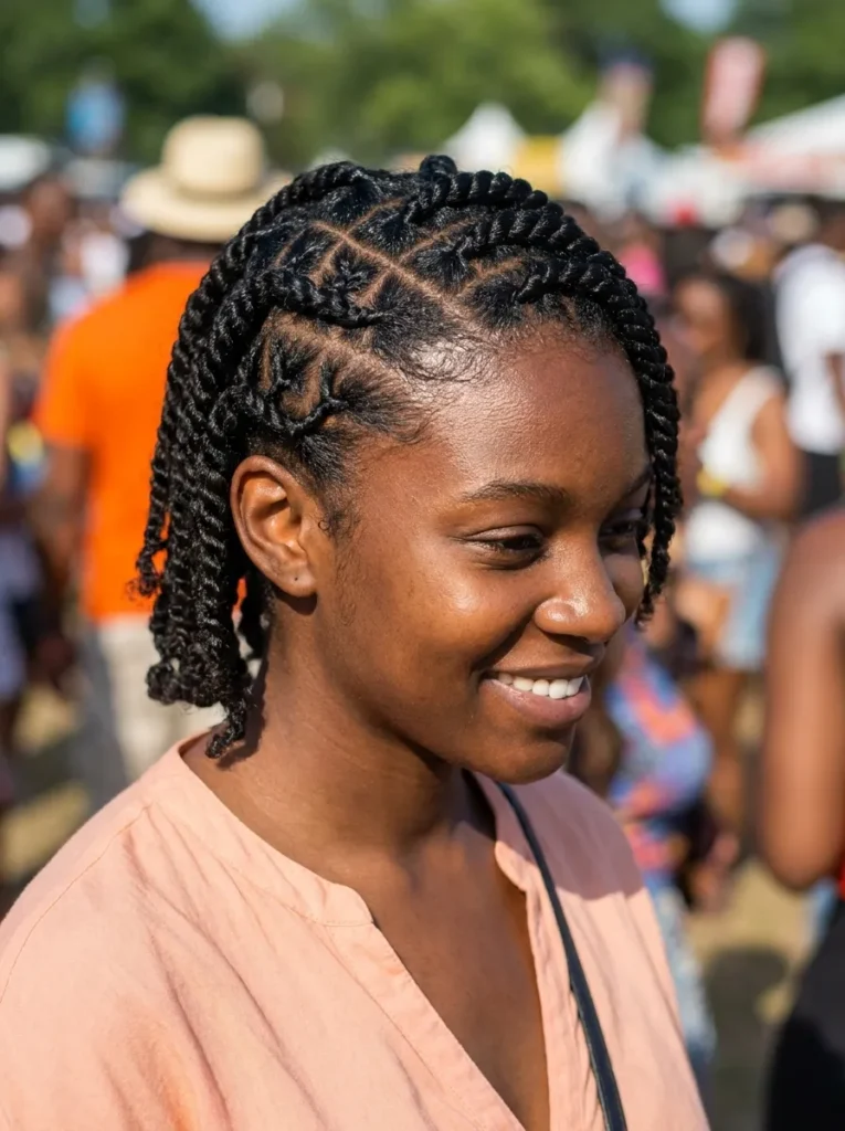 Butterfly Flat Twists