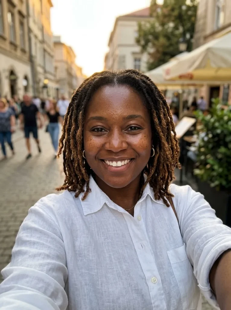 Caramel Highlighted Locs
