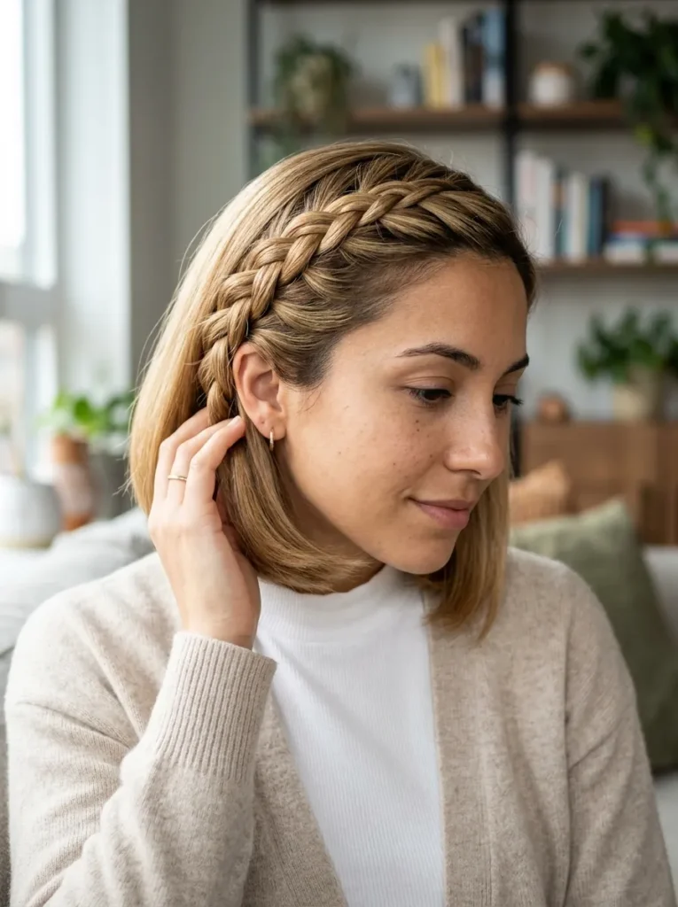 Chic Braided Bob Hairstyles