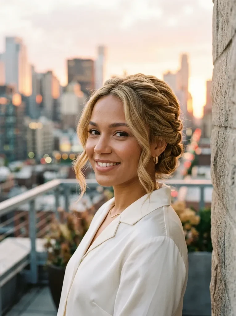 Chic Twisted Updo