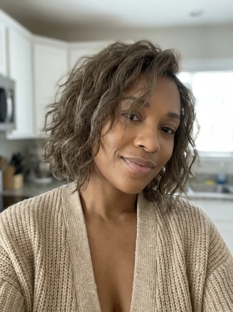 Chin-Length Tousled Bob