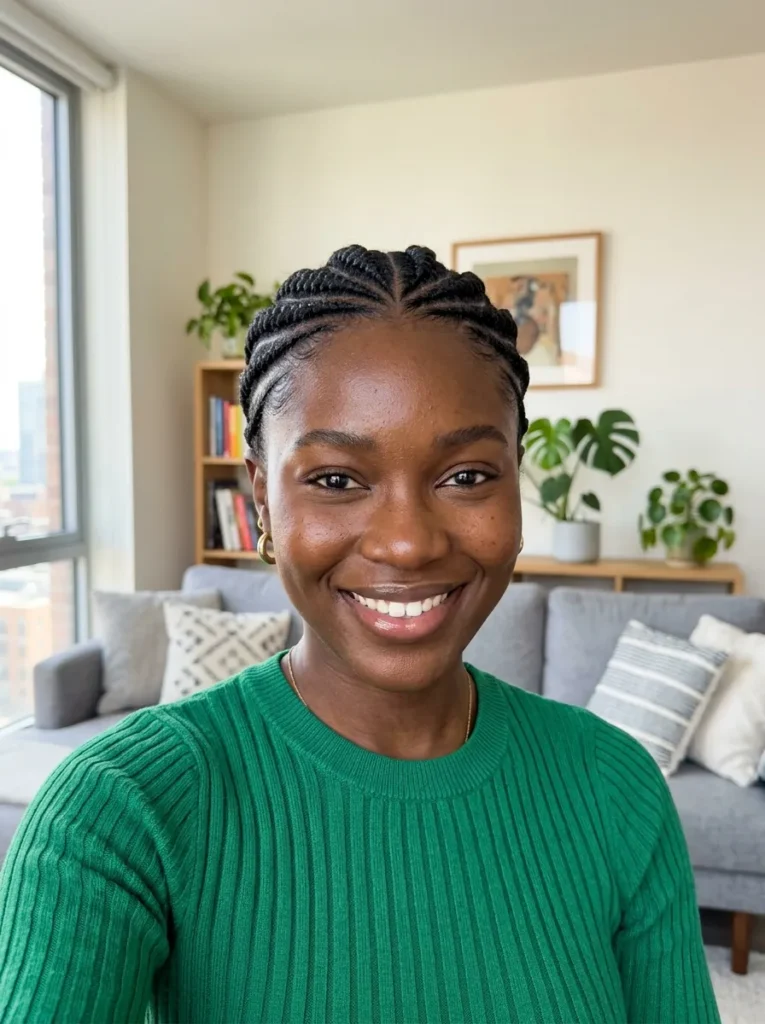 Classic African Koroba Braids Hairstyles