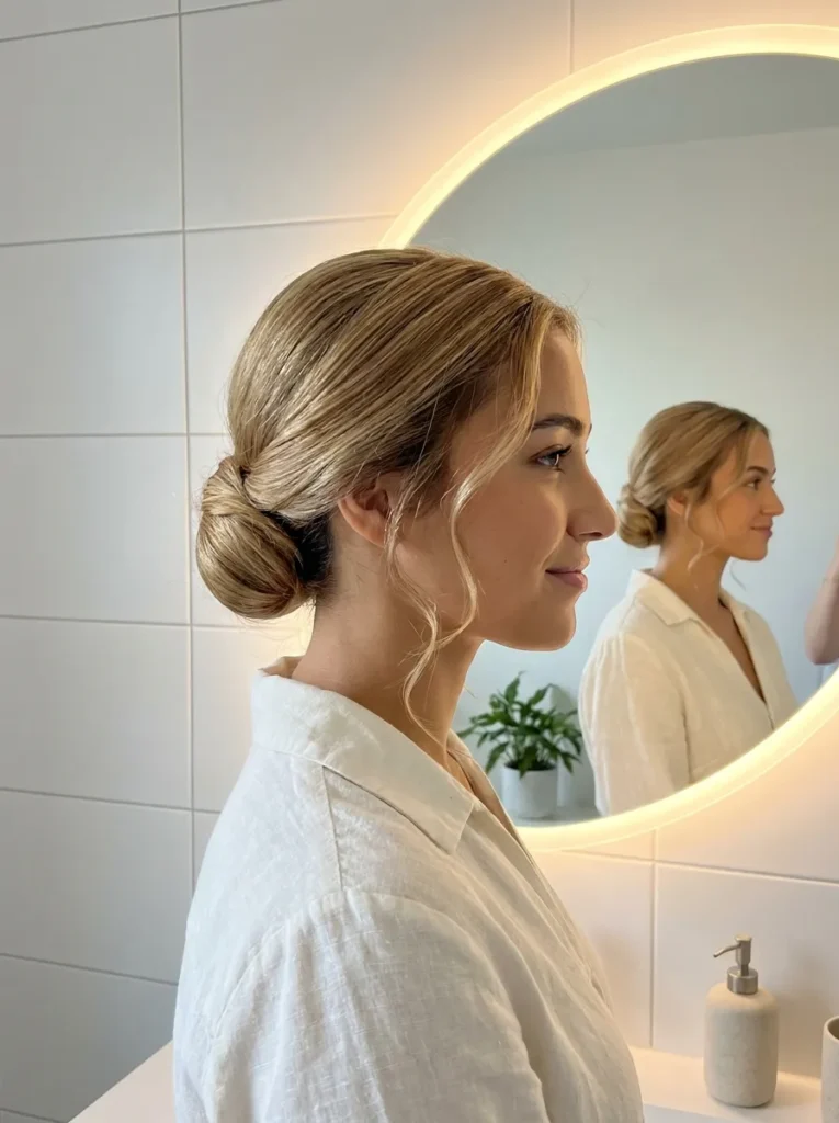 Classic Low Chignon