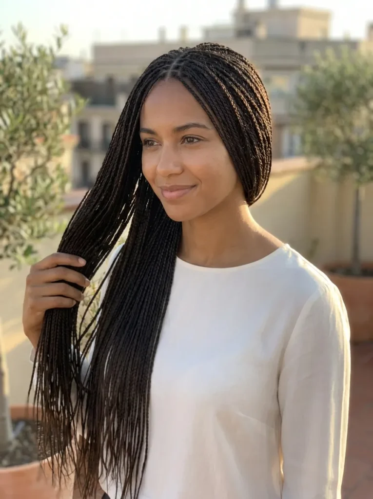 Classic Waist-Length Braids