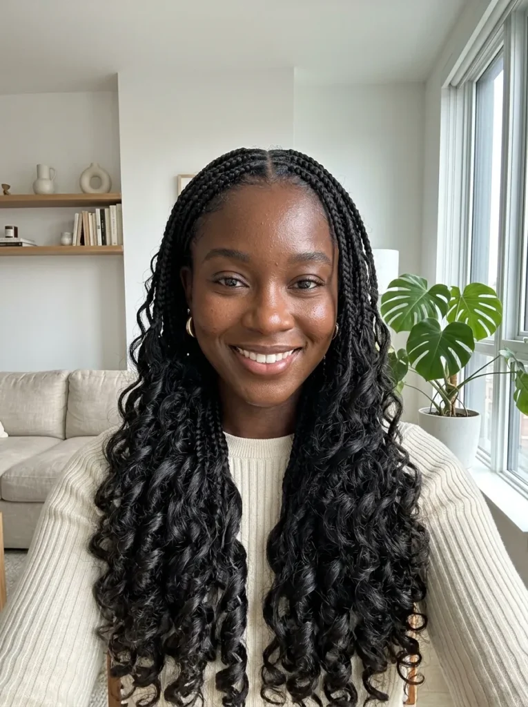 Classic Waist-Length Curls
