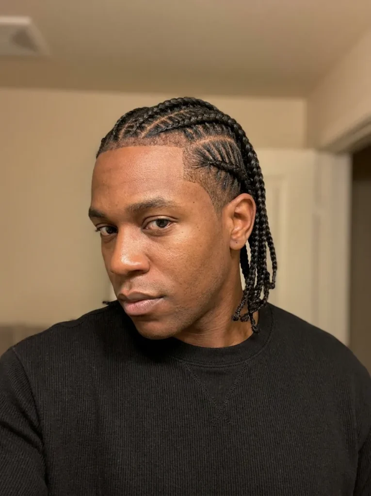 Cornrow Box Braids