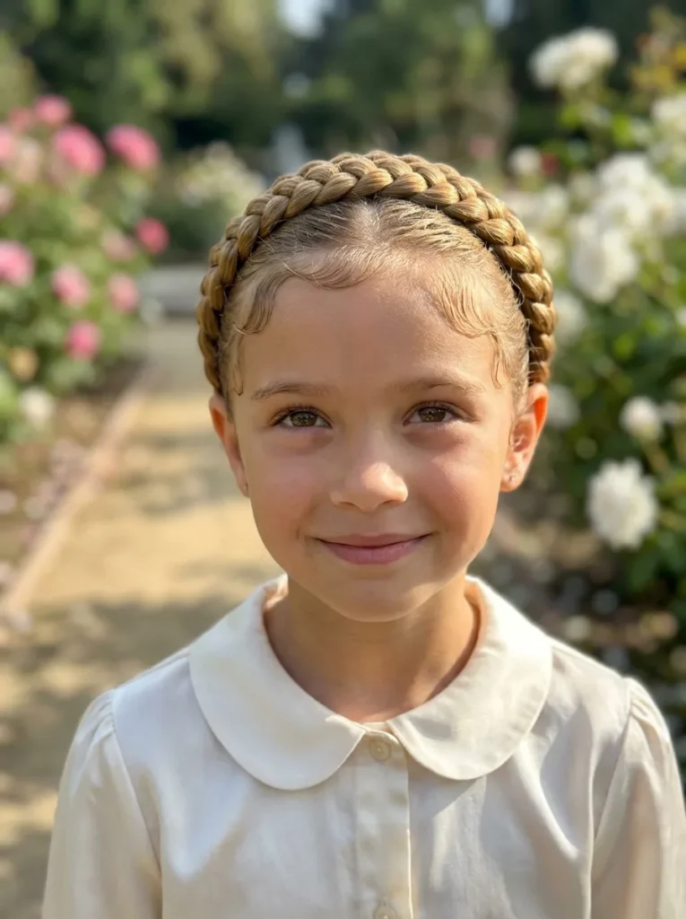 Cornrow Crown Braid