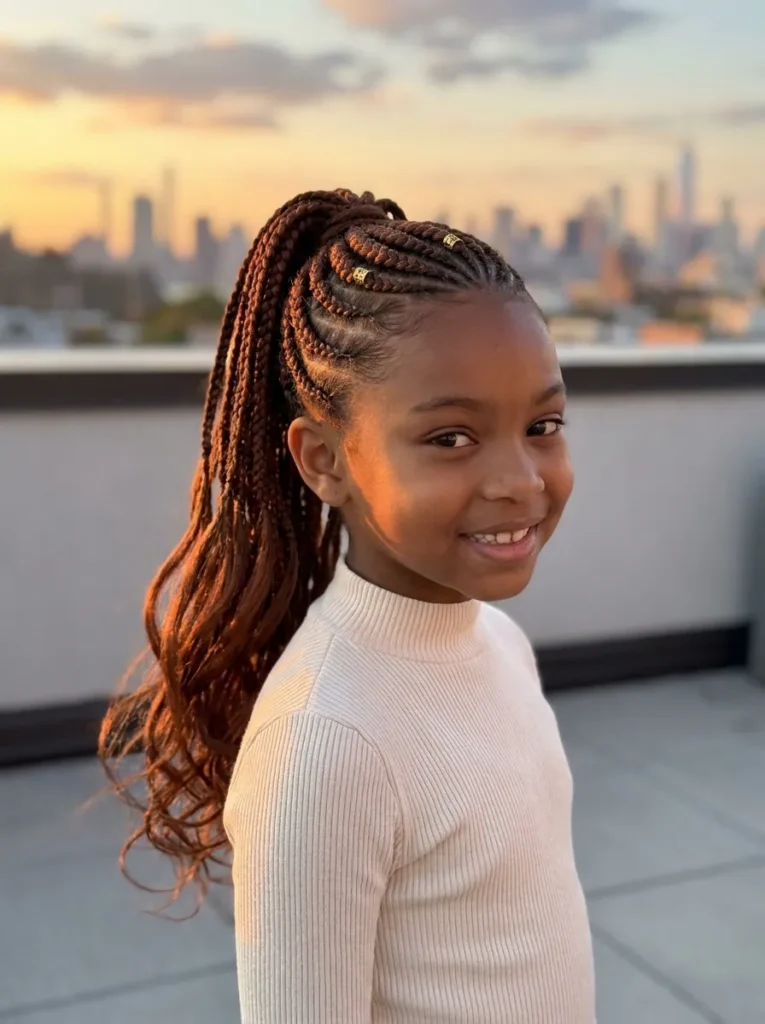 Cornrow Ponytail