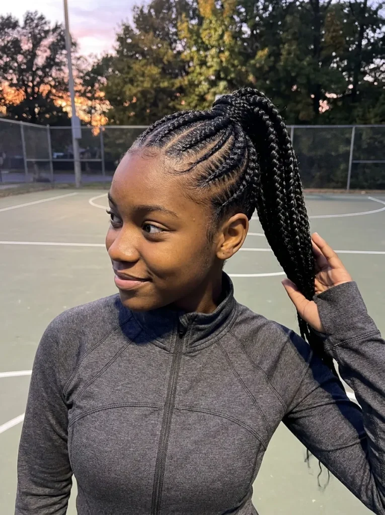 Cornrow Ponytail
