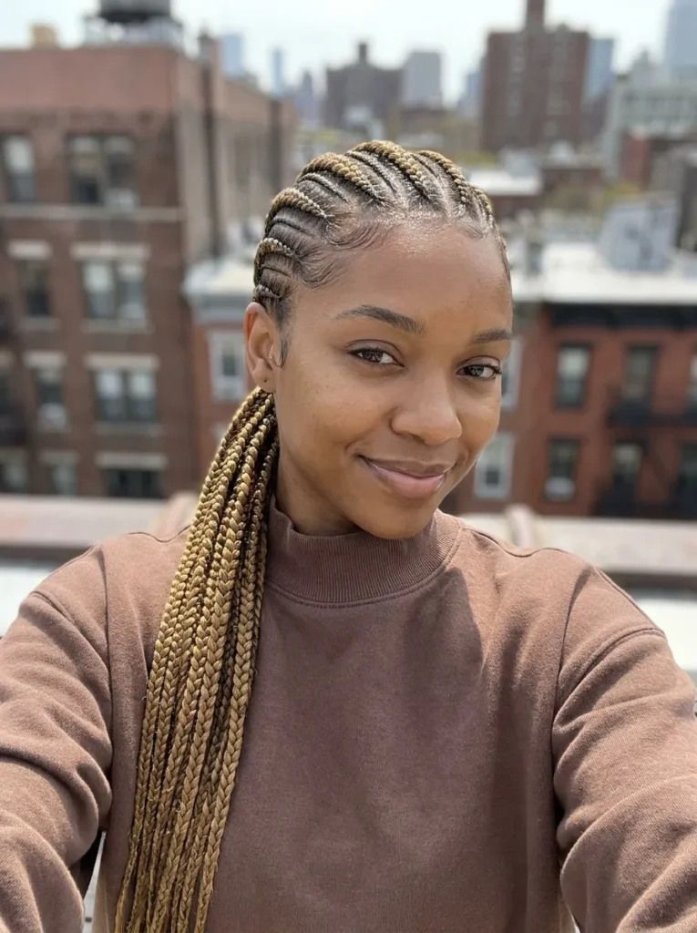 Cornrow Ponytail