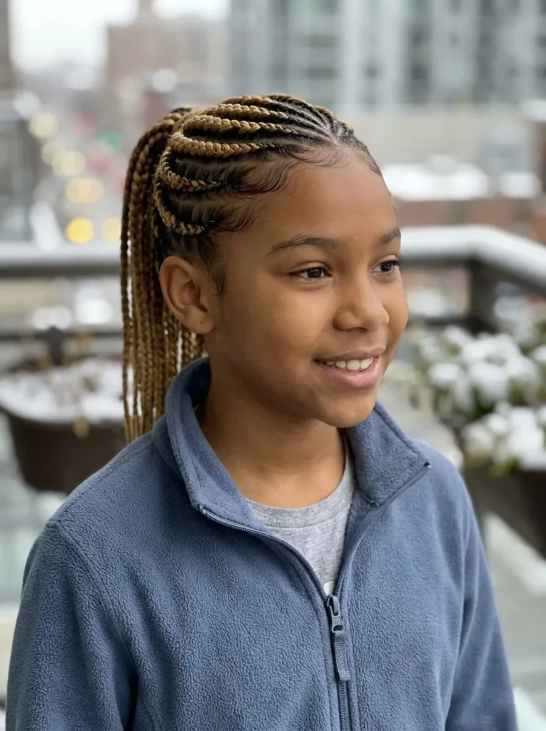 Cornrow Ponytail