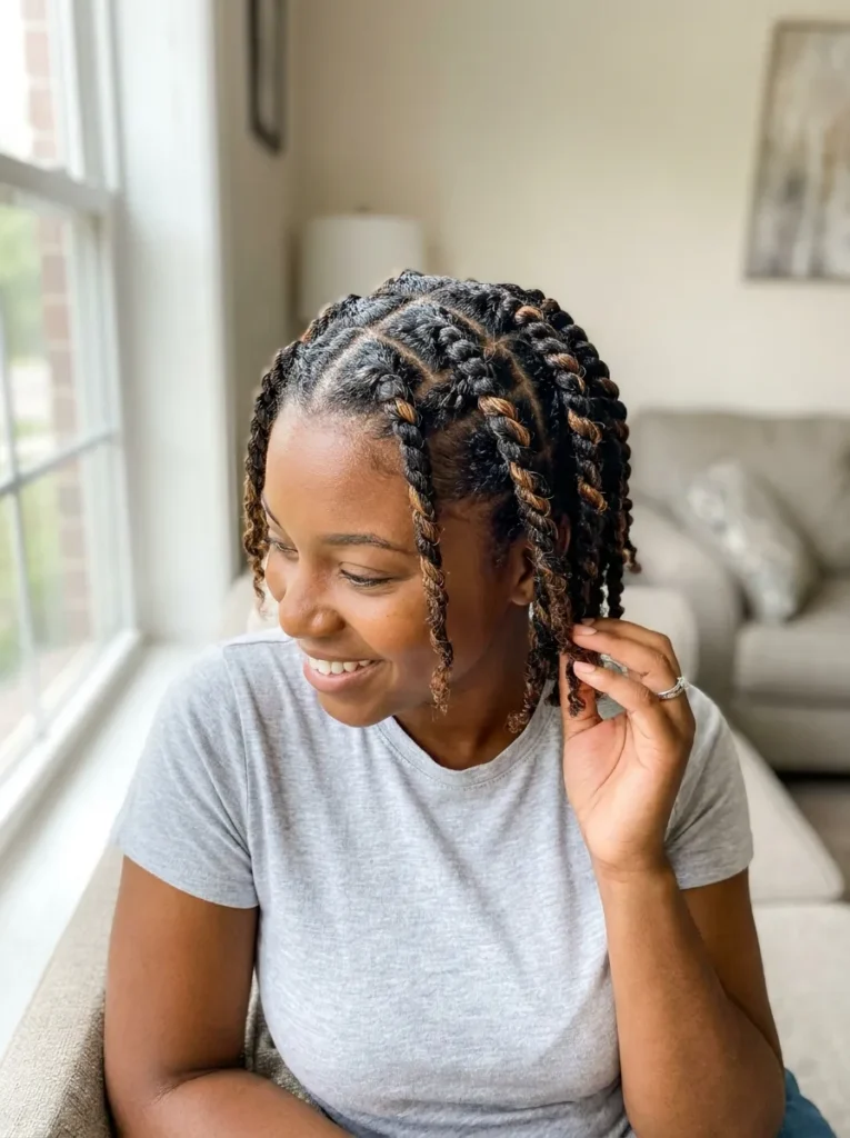 Crisscross Flat Twists