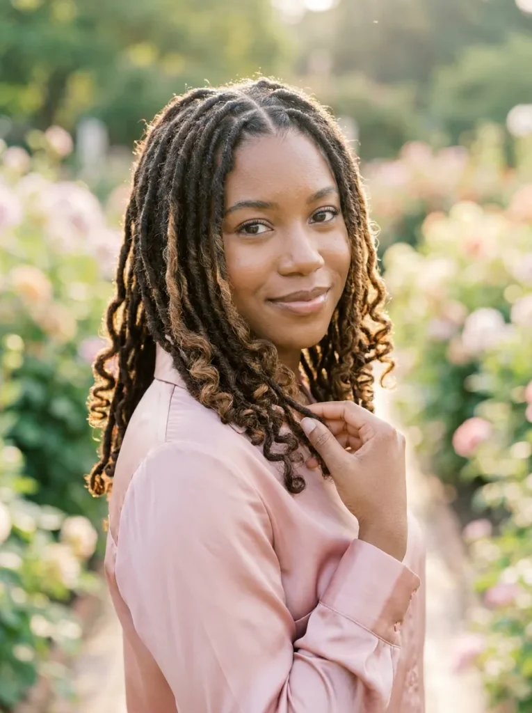 Curled Loc Ends