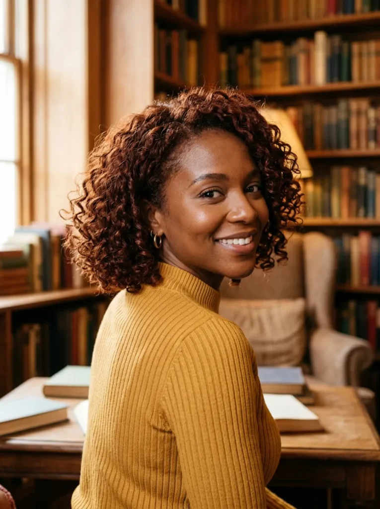 Curly Defined Bob