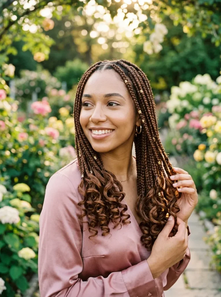Curly End Braids