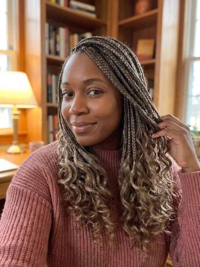 Curly Ends Braids