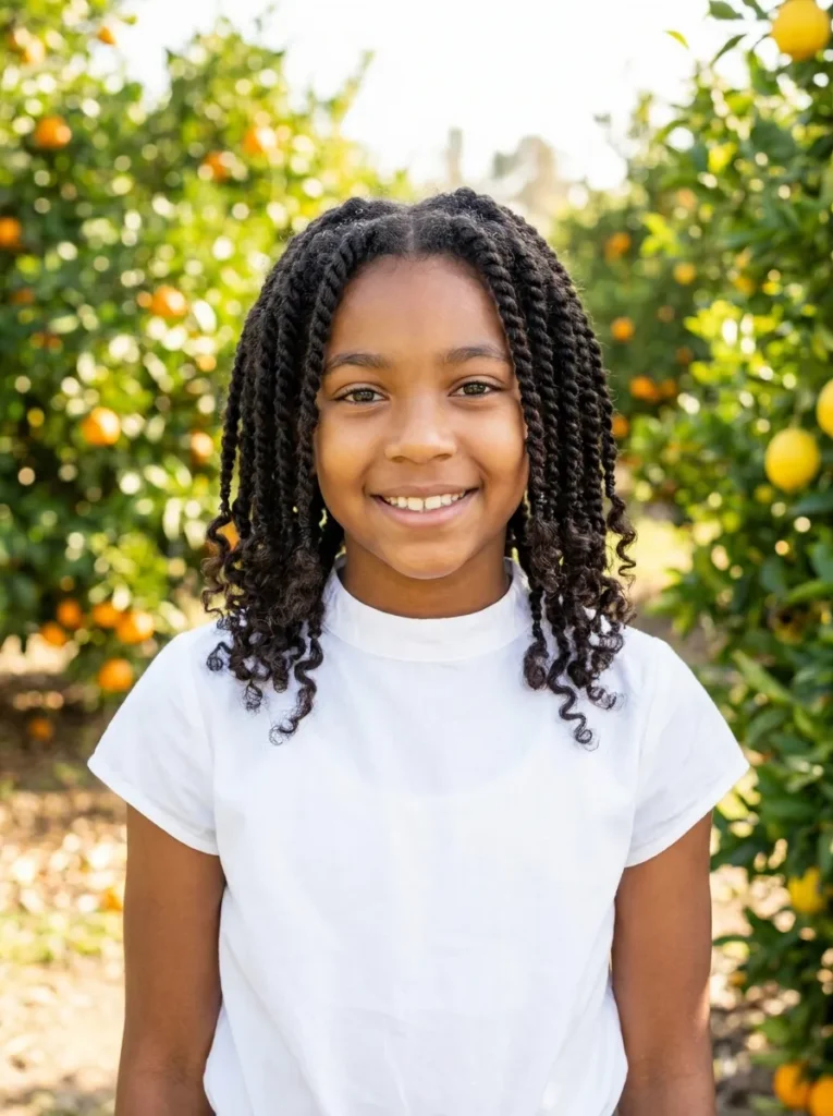 Curly Ends Two Strand Twists