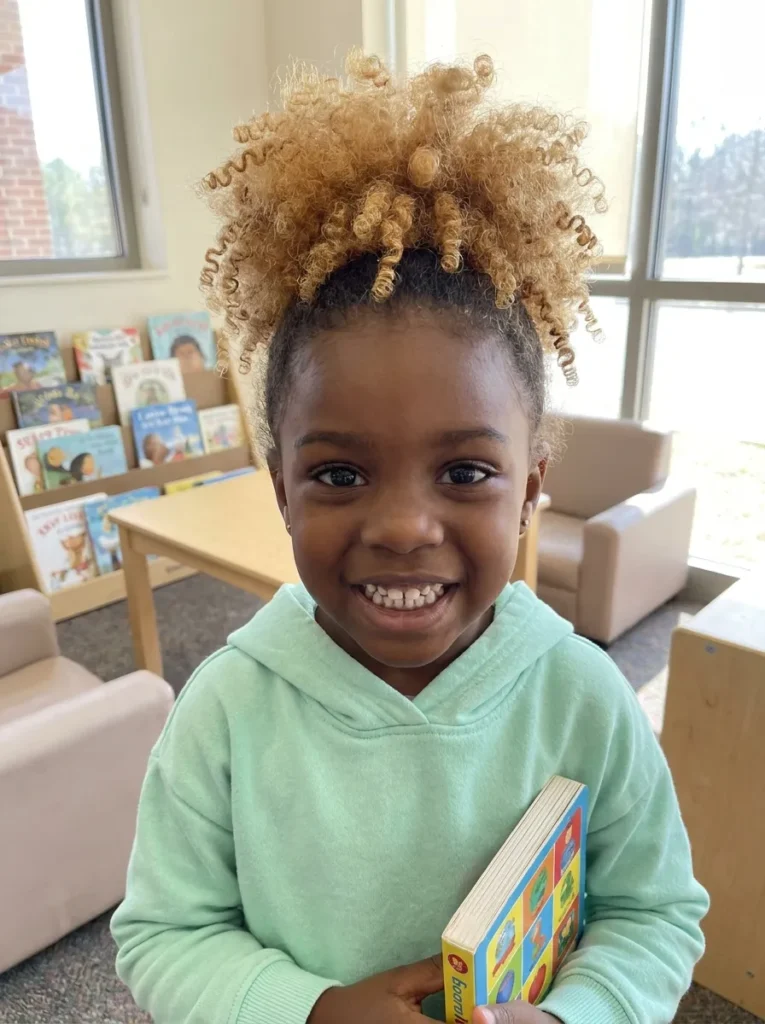 Curly Puff Ponytail