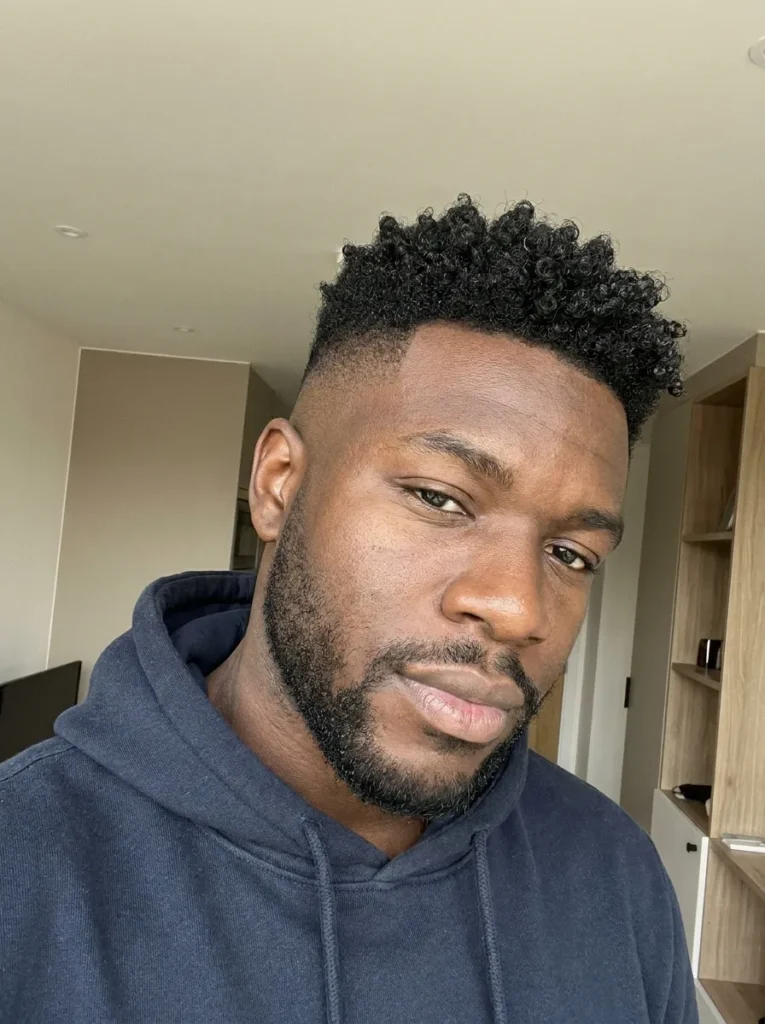 Curly Skin Fade