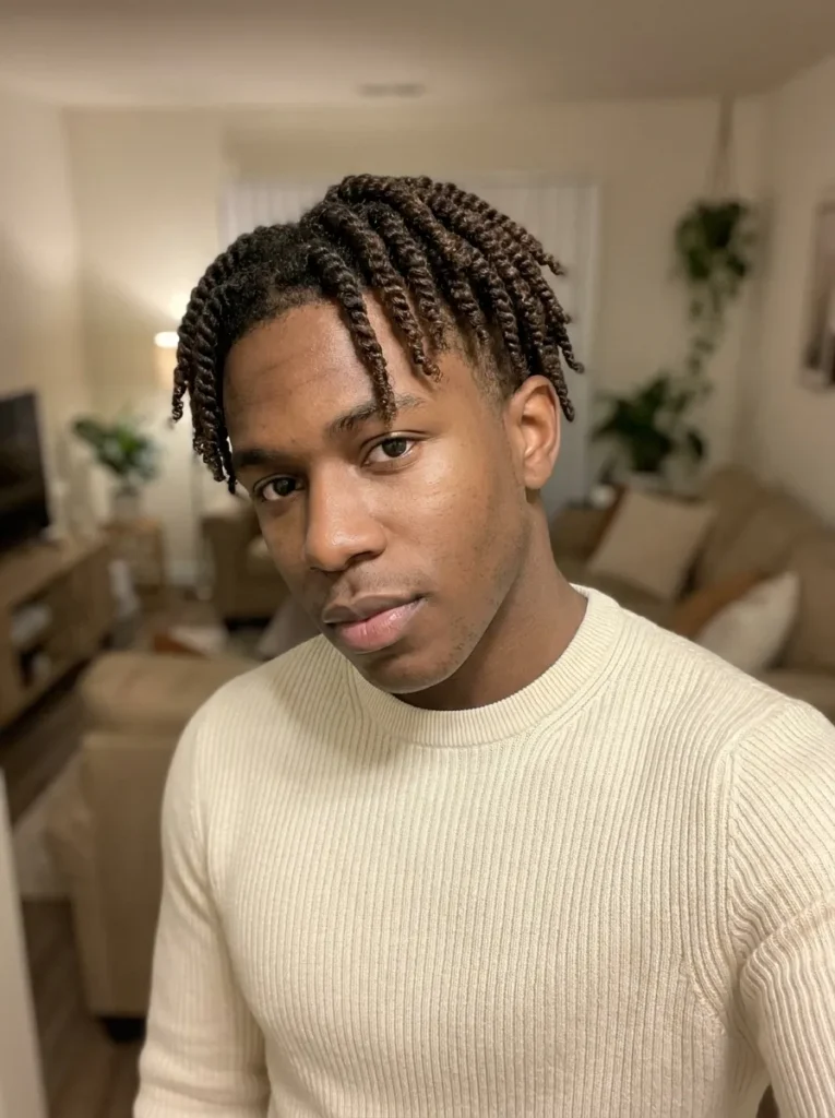 Curly Twist Top