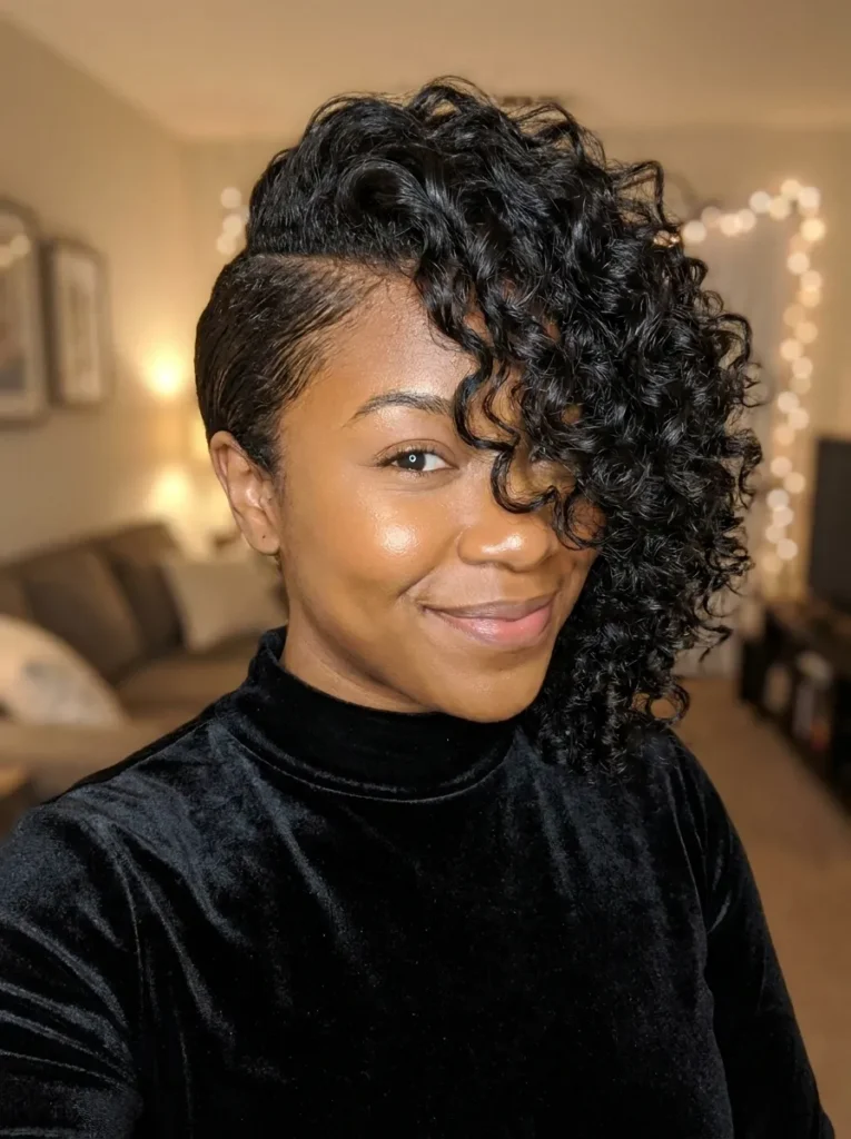 Deep Side-Swept Bob