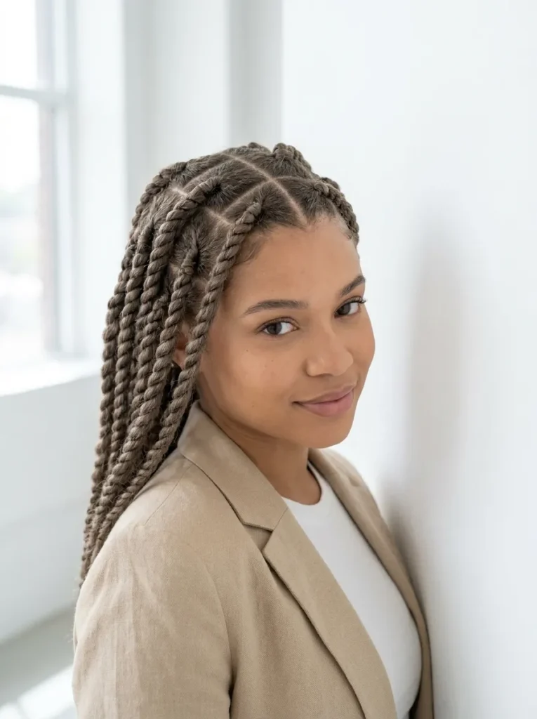 Diamond Flat Twists
