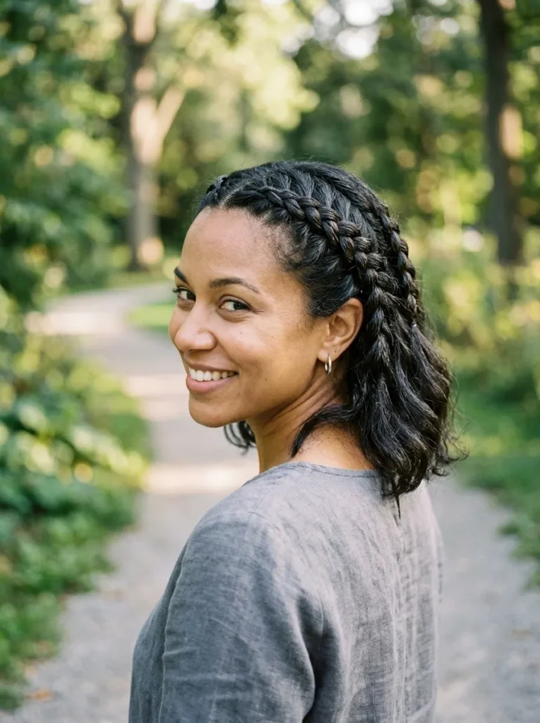 Double Dutch Braided Bob
